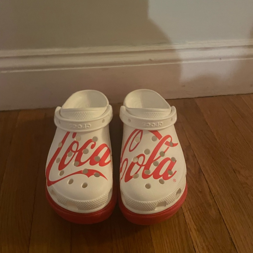 Limited edition Coca Cola crocs